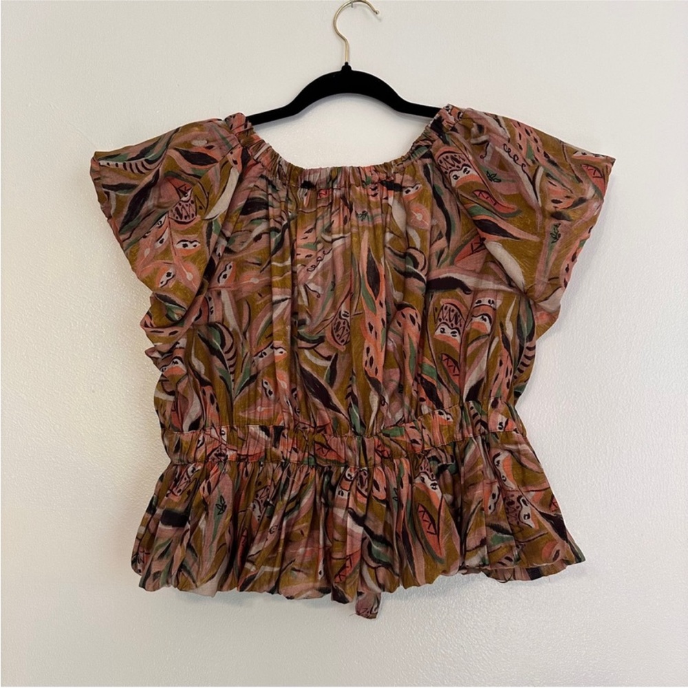 Anthropologie Meet Me In Santorini Adelina Top - Picture 6 of 6